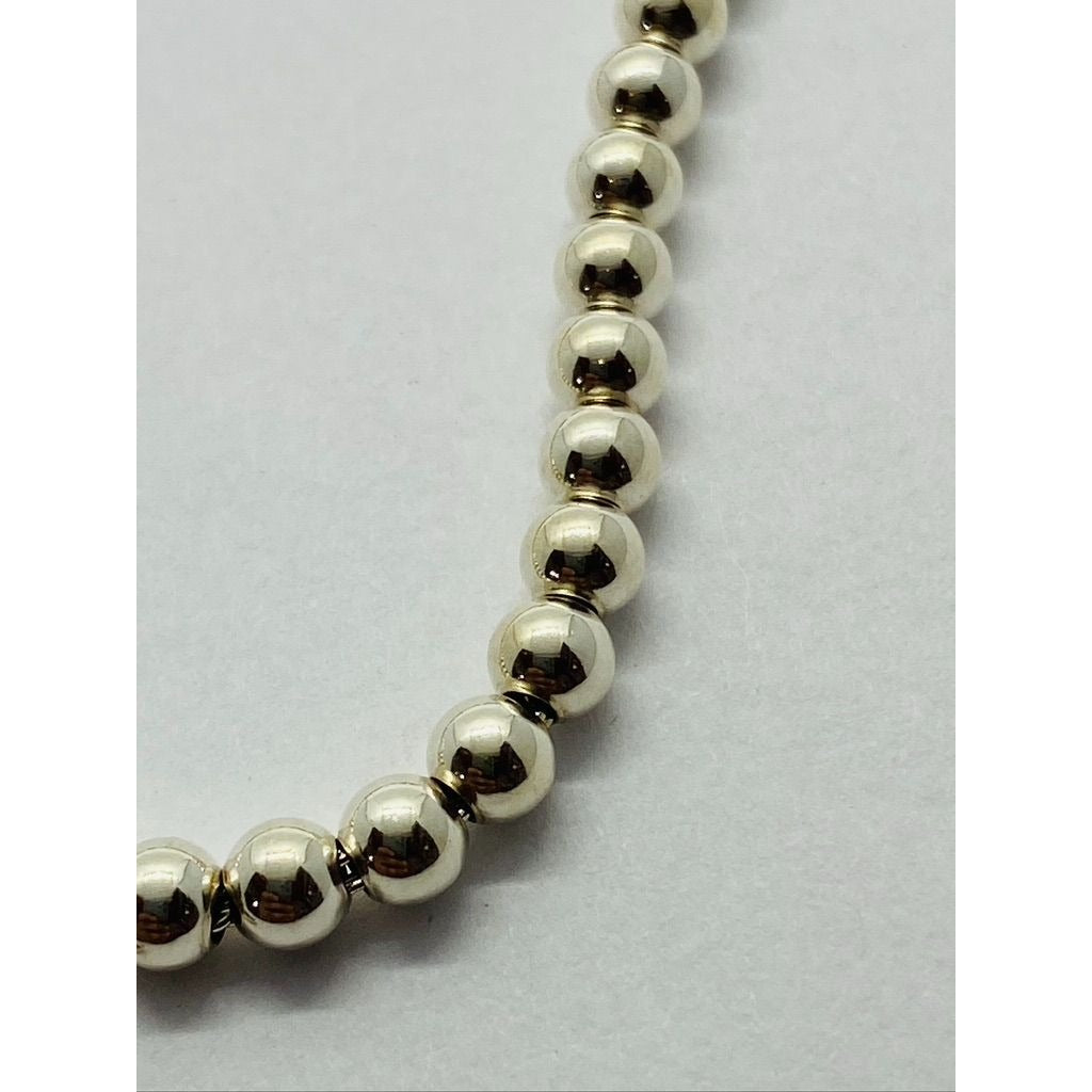 Tiffany & Co Bead "Please Return To Tiffany" 4mm heart bracelet