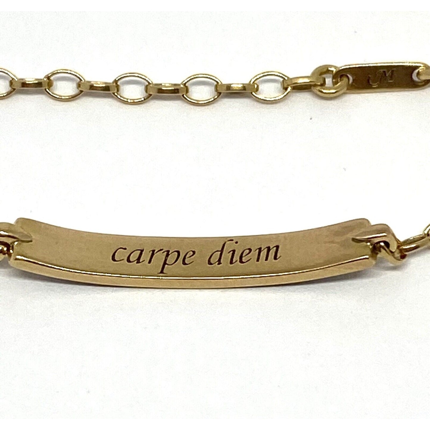 Monica Rich Kossan Carpe Diem Diamond18K Gold Bracelet- Retail $1925