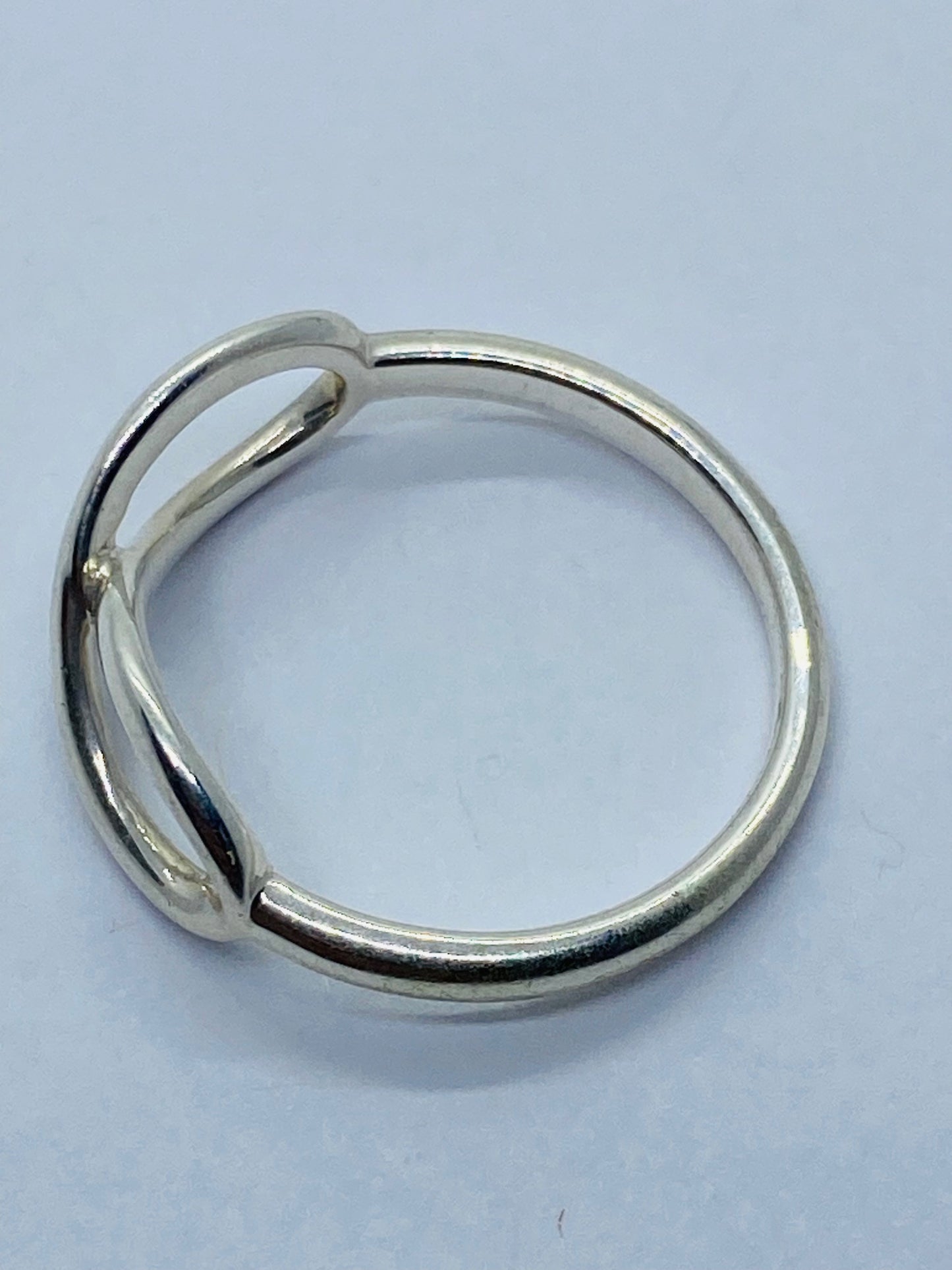 Tiffany & Co Sterling Silver 925 Infinity Band Ring Size 6