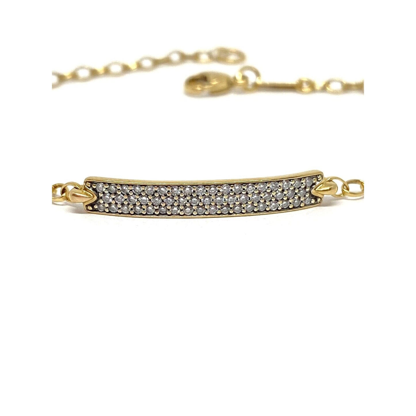 Monica Rich Kossan Carpe Diem Diamond18K Gold Bracelet- Retail $1925