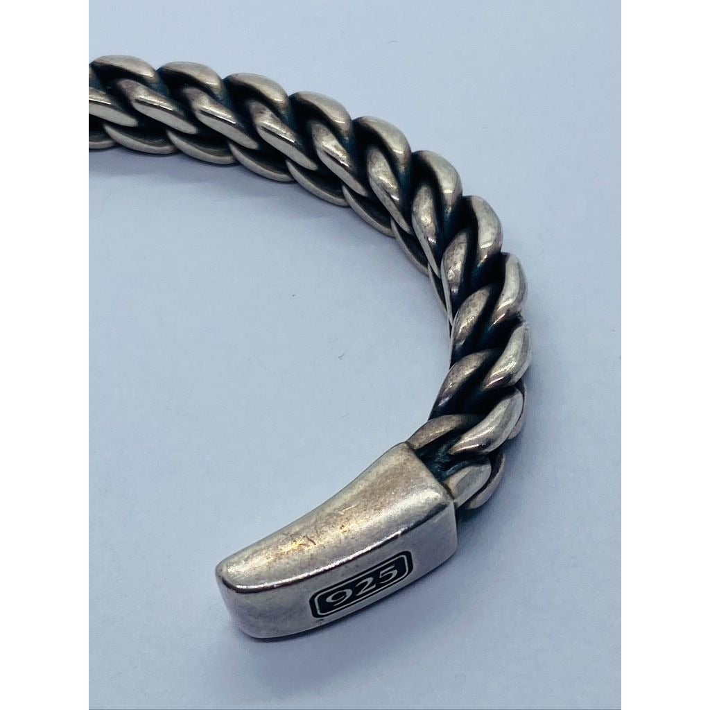 David Yurman Sterling Silver 925 Bracelet Unisex 6.25"