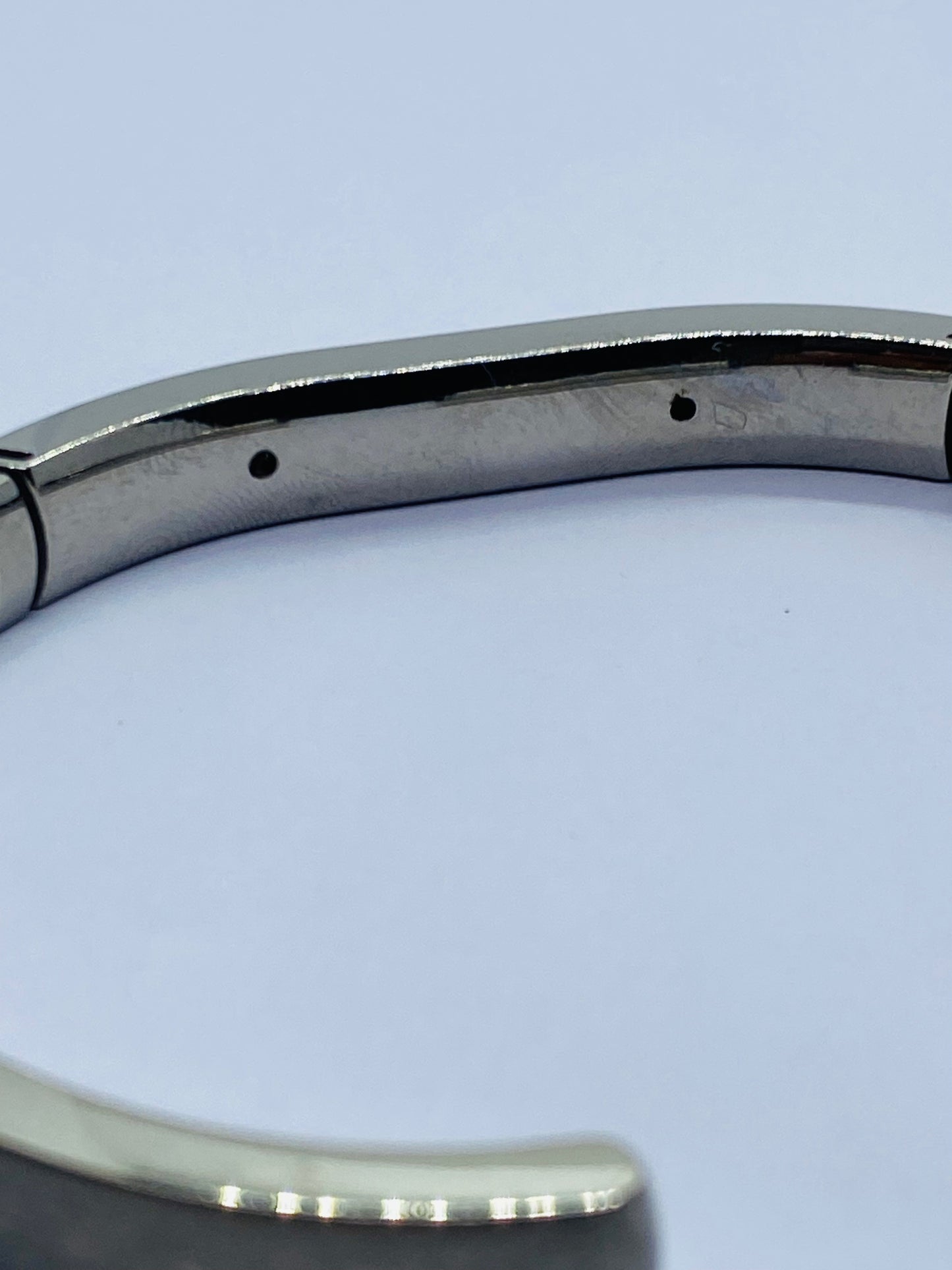 Rare Retired DY David Yurman Titanium 925 ￼ Thoroughbred Cable Cuff bracelet