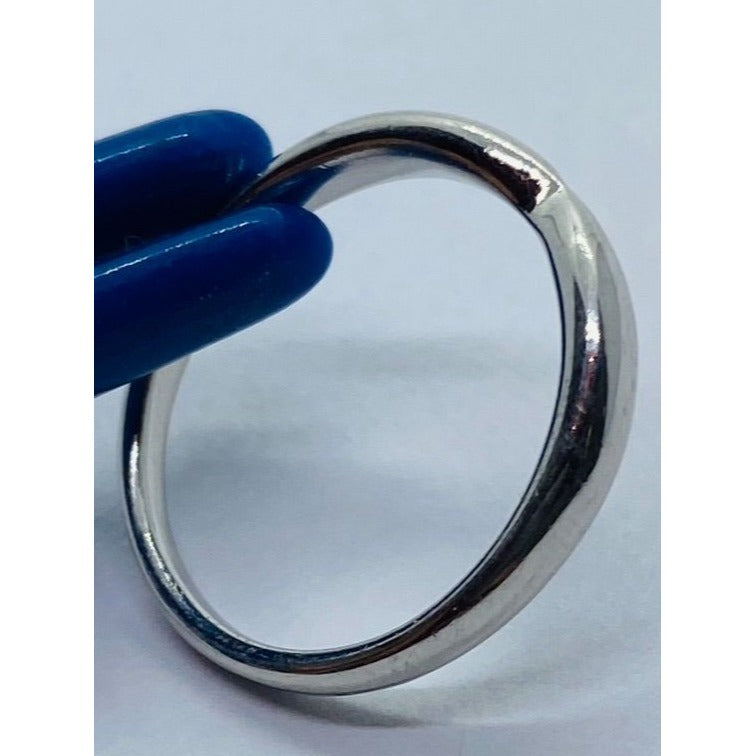 Tiffany & Co. Harmony Wedding Band in Platinum Size 7.5