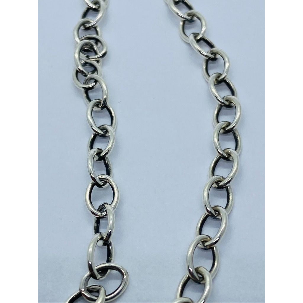 Tiffany & Co. Infinity 17.75” Necklace Link Chain 925 Sterling Silver