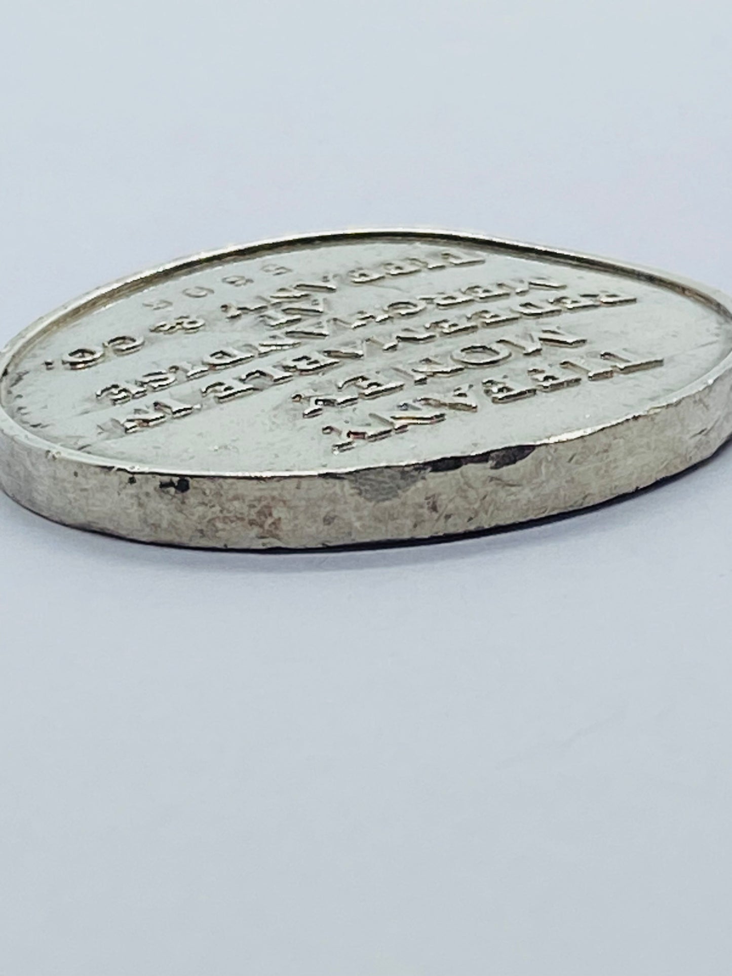 TIFFANY 50 DOLLAR SILVER MERCHANDISE COIN RETIRED See Pictures. 29.1 Grams