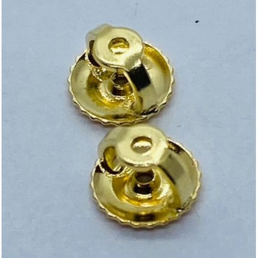 Tiffany & Co Screw Earring Backs 18K 750 Set