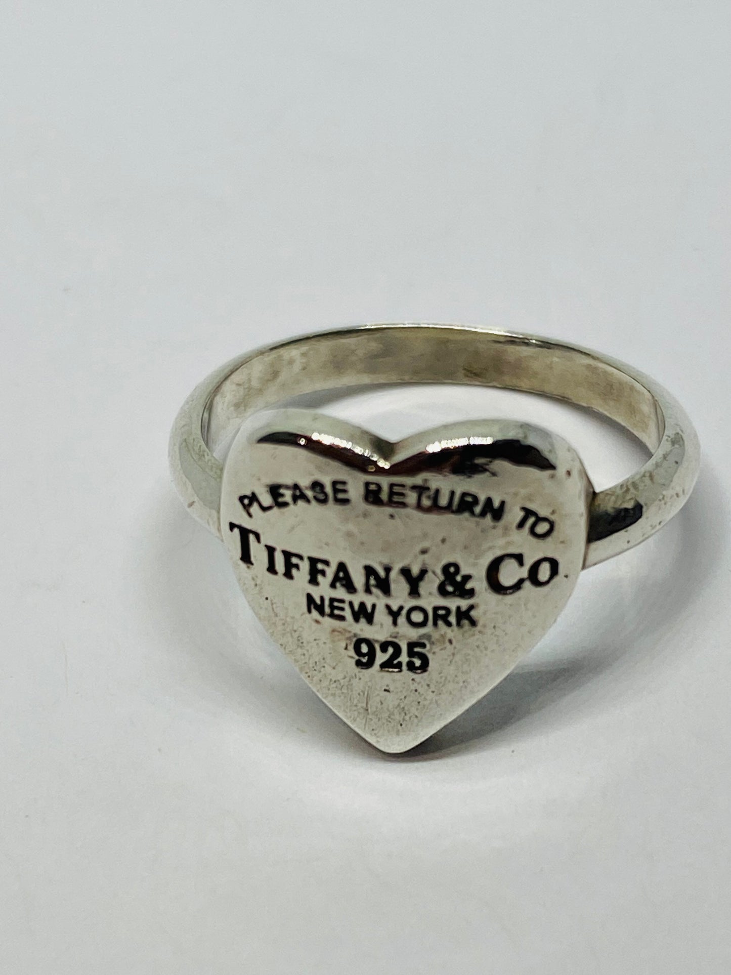 Tiffany & Co. Ring ,Size 5.75 “Please Return To Tiffany & Co” New York , 925