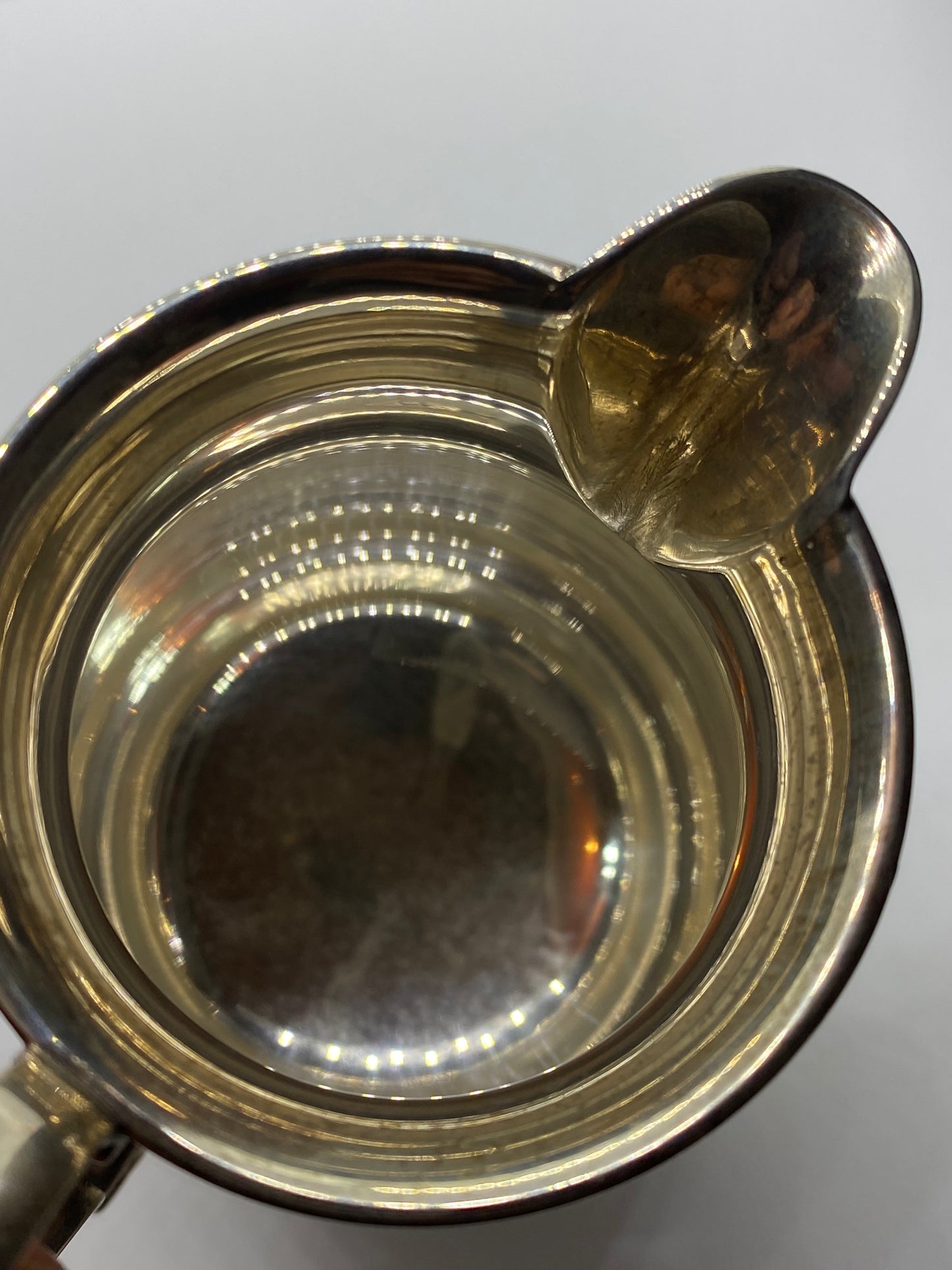 Vintage Rare - Clean & Heavy - Tiffany & Co. Creamer, Over 3 1/2 Height 141.3 Gr