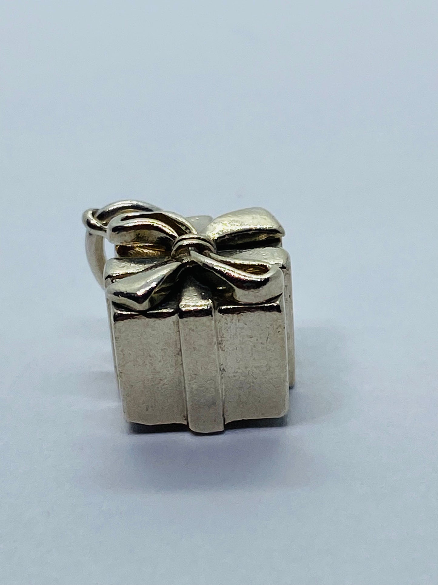 Tiffany & Co Charm Sterling Silver gift bow box