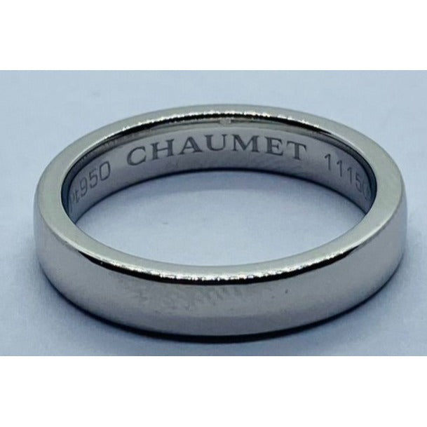 Chaumet Platinum Band 3 MM Band Size 4.25