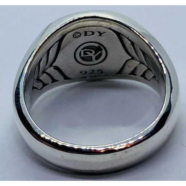 David Yurman Signet Sterling Silver 925 Size 8