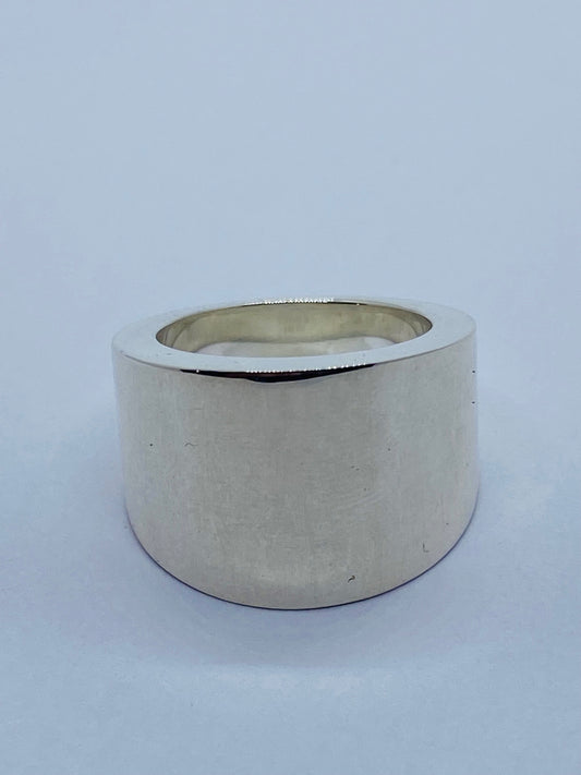 Tiffany & Co Out of Retirement Ring Heavy Dome Ring Sterling Silver 925