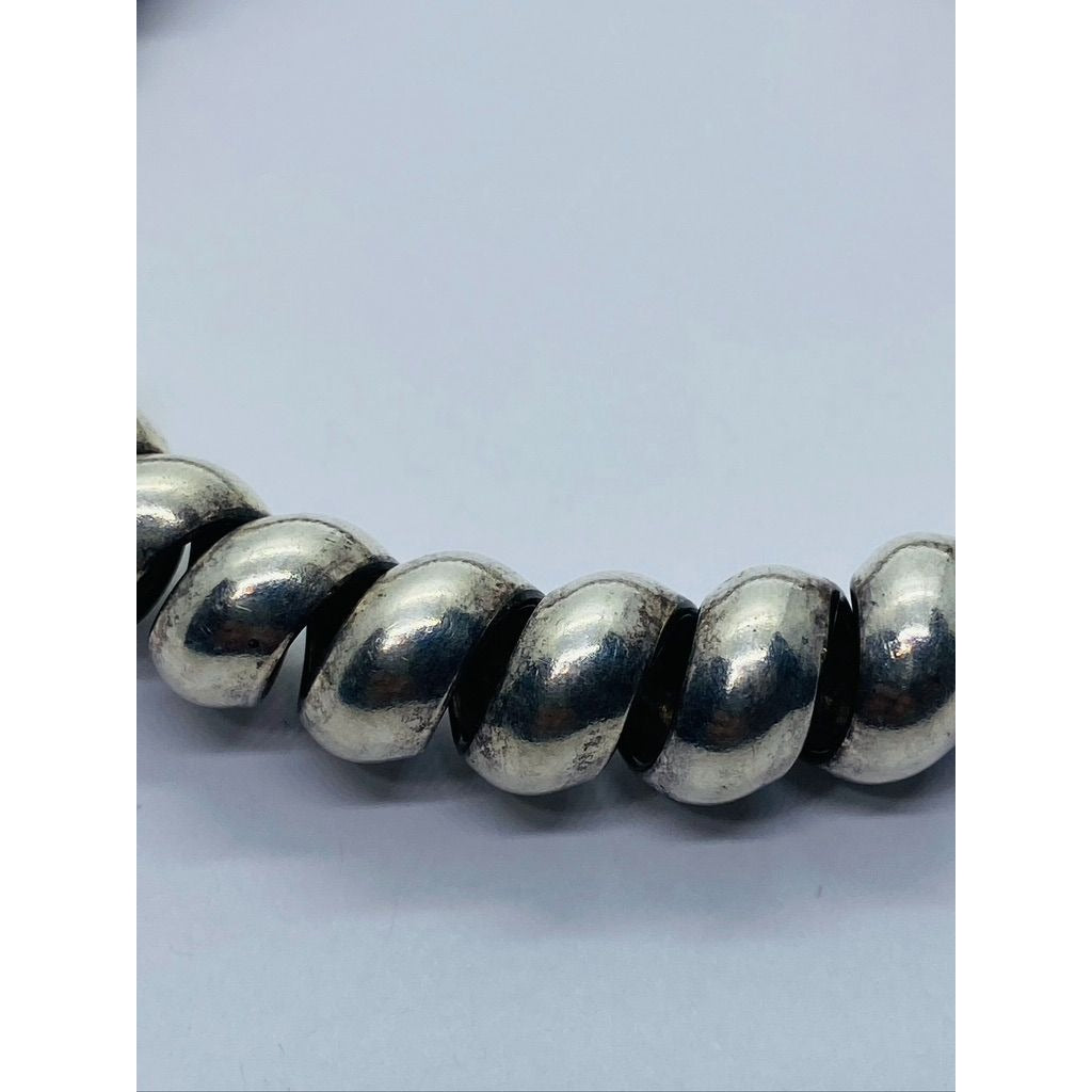 Tiffany & Co Spiral Sterling Silver 925 Bangle Bracelet 8"