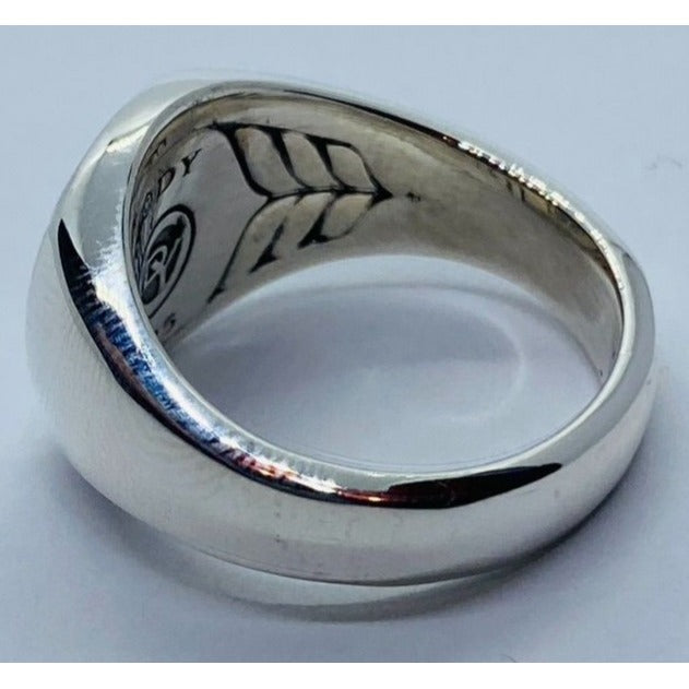 David Yurman Signet Sterling Silver 925 Size 8