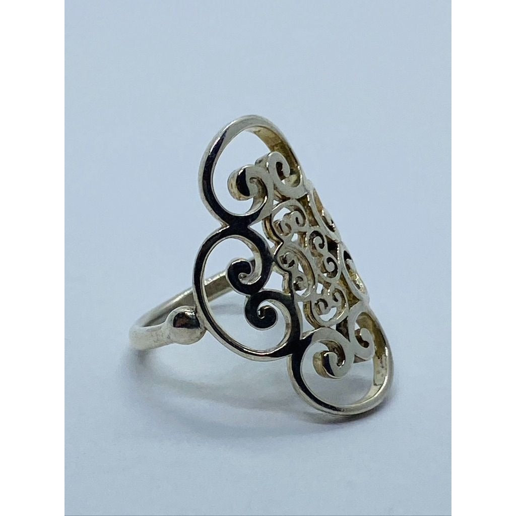 Tiffany & Co. Paloma Picasso Silver Venezia Goldoni Quadruplo Ring size 4.75