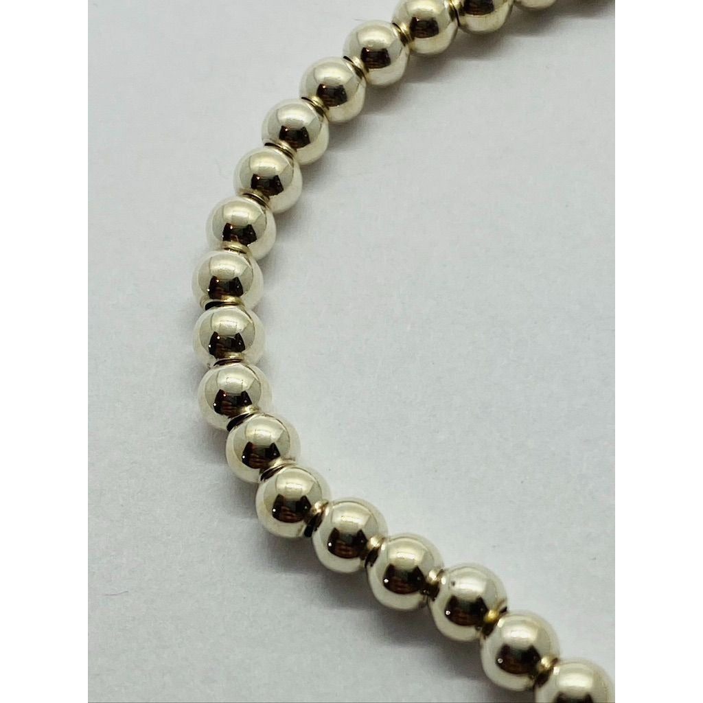 Tiffany & Co Bead "Please Return To Tiffany" 4mm heart bracelet