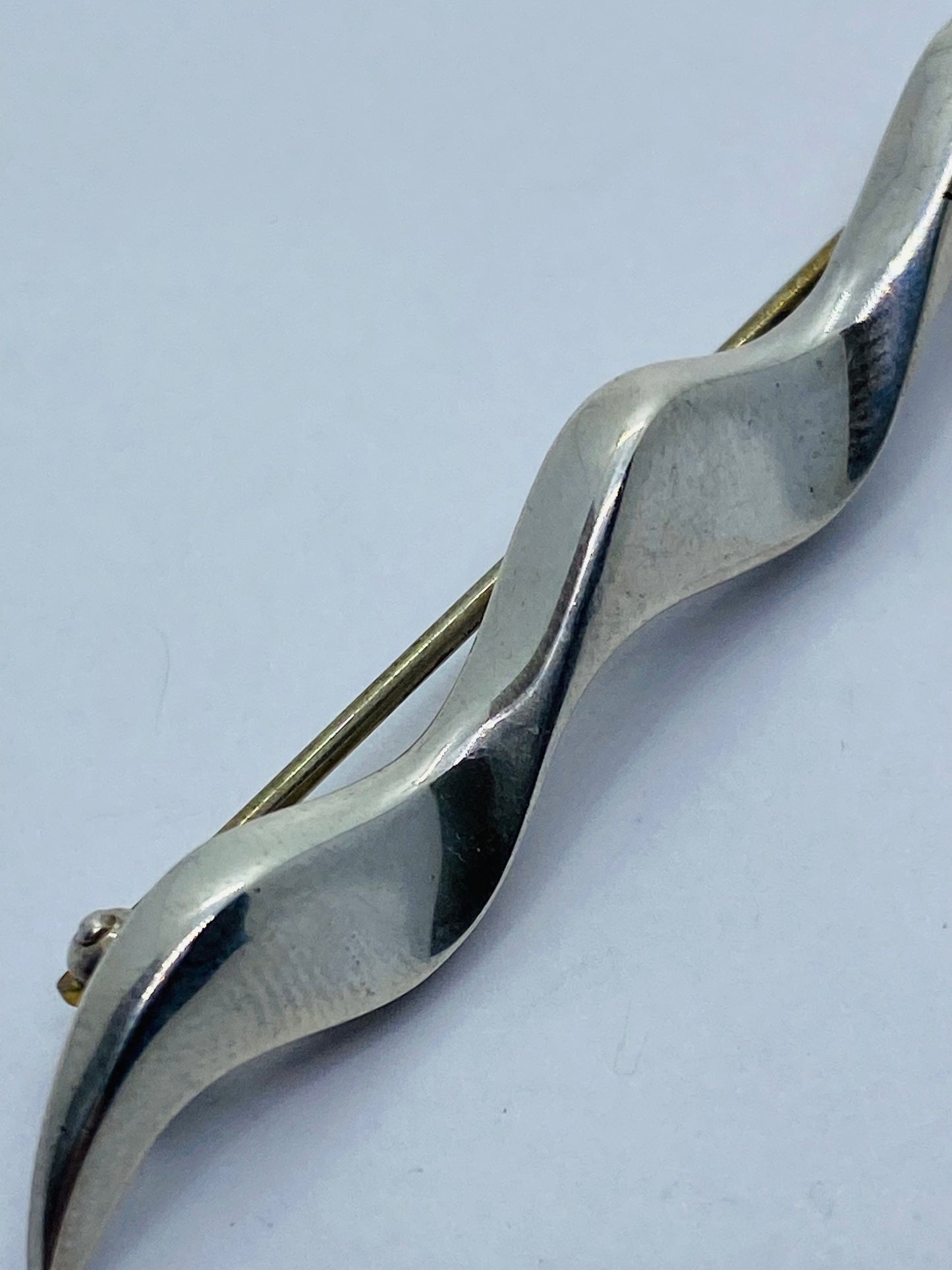 Tiffany & Co. Paloma Picasso Sterling Silver 925 Waves Brooch