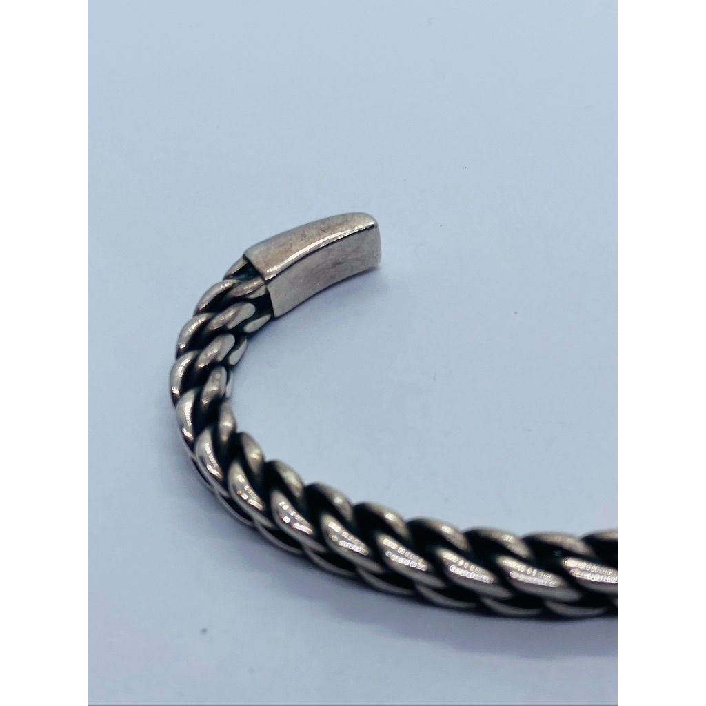 David Yurman Sterling Silver 925 Bracelet Unisex 6.25"
