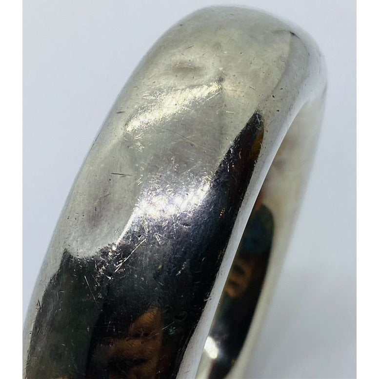 TIFFANY & CO STERLING SILVER ELSA PERETTI (1981) BANGLE DONUT Bracelet