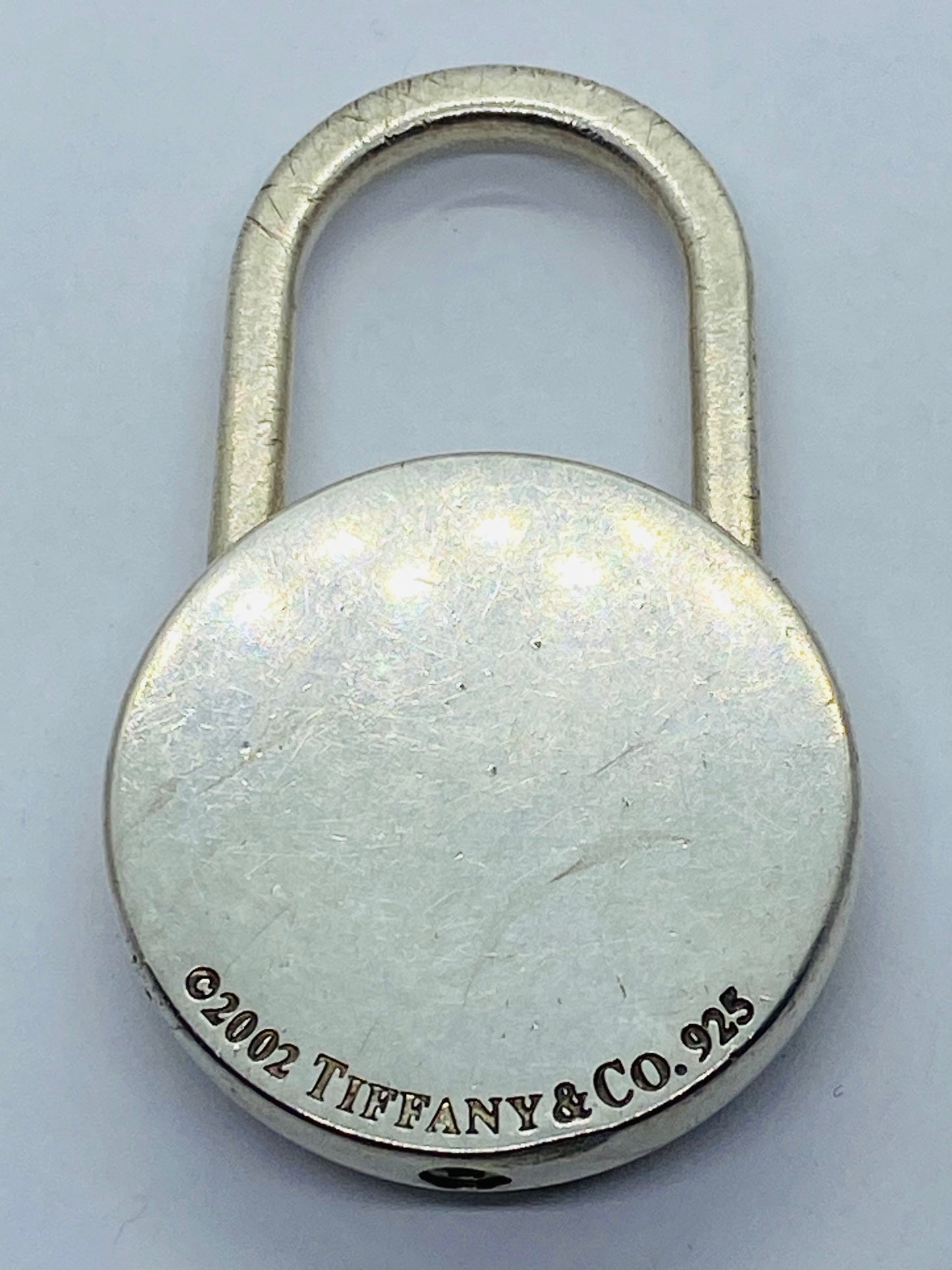 Tiffany & Co. Sterling Silver Golf Ball Keychain Key Ring in Box! 65 grams