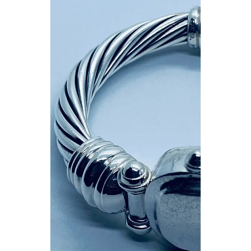 David Yurman Hinge Watch Case Bangle Bracelet 925 585