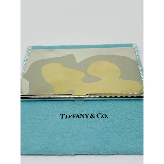 Tiffany & Co. Silverplate Business Card Holder