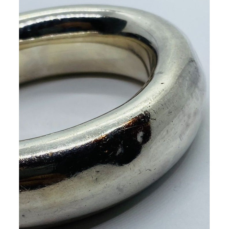 TIFFANY & CO STERLING SILVER ELSA PERETTI (1981) BANGLE DONUT Bracelet