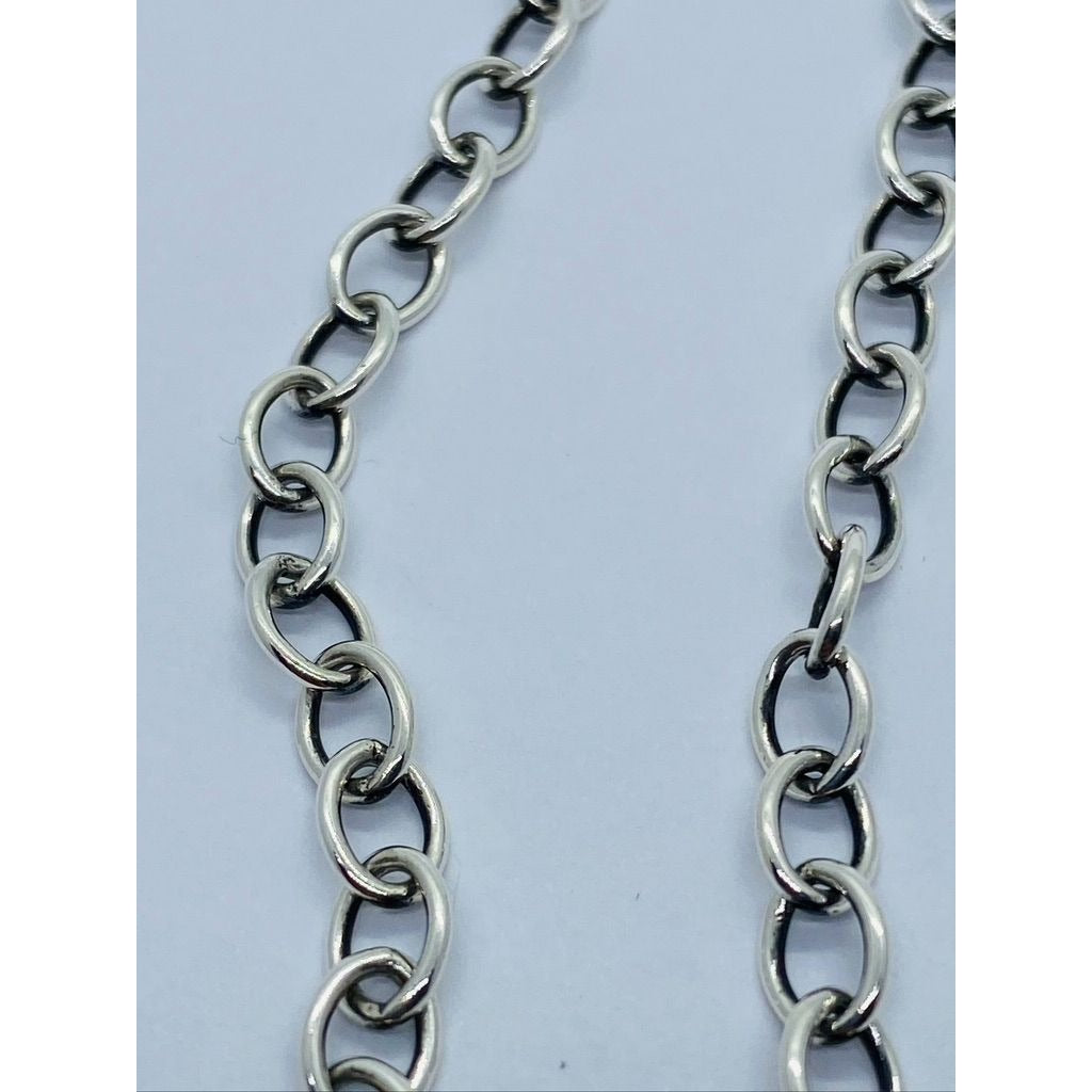 Tiffany & Co. Infinity 17.75” Necklace Link Chain 925 Sterling Silver