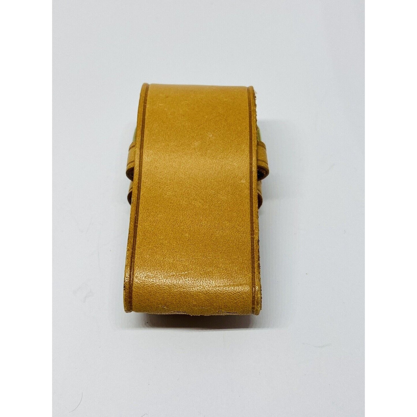 100% Authentic Louis Vuitton Luggage Bag Tag w/ Strap Large 1 Set