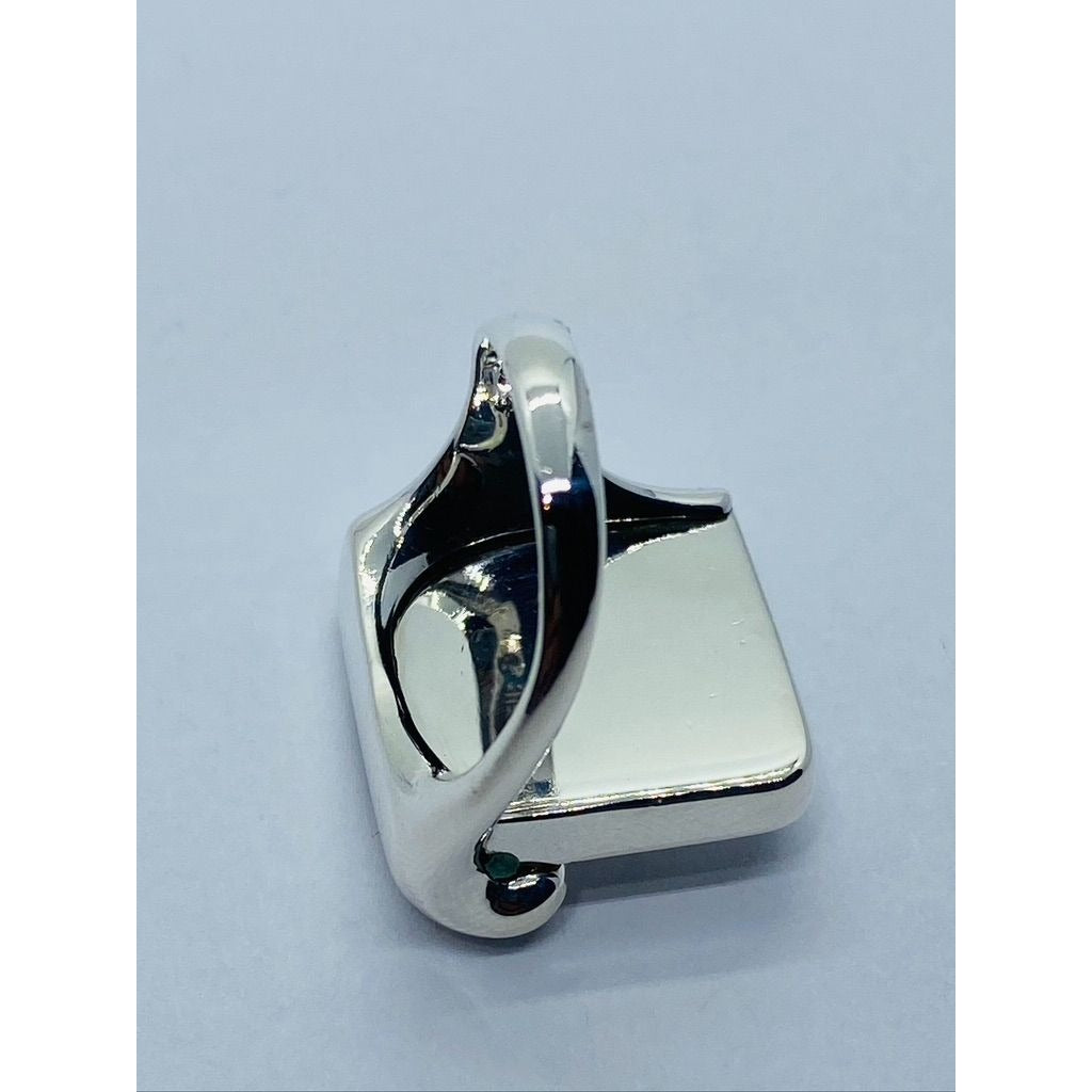 Authentic Tiffany & Co Elsa Peretti Sterling 925 Vintage Splash Ring rare 18mm Top