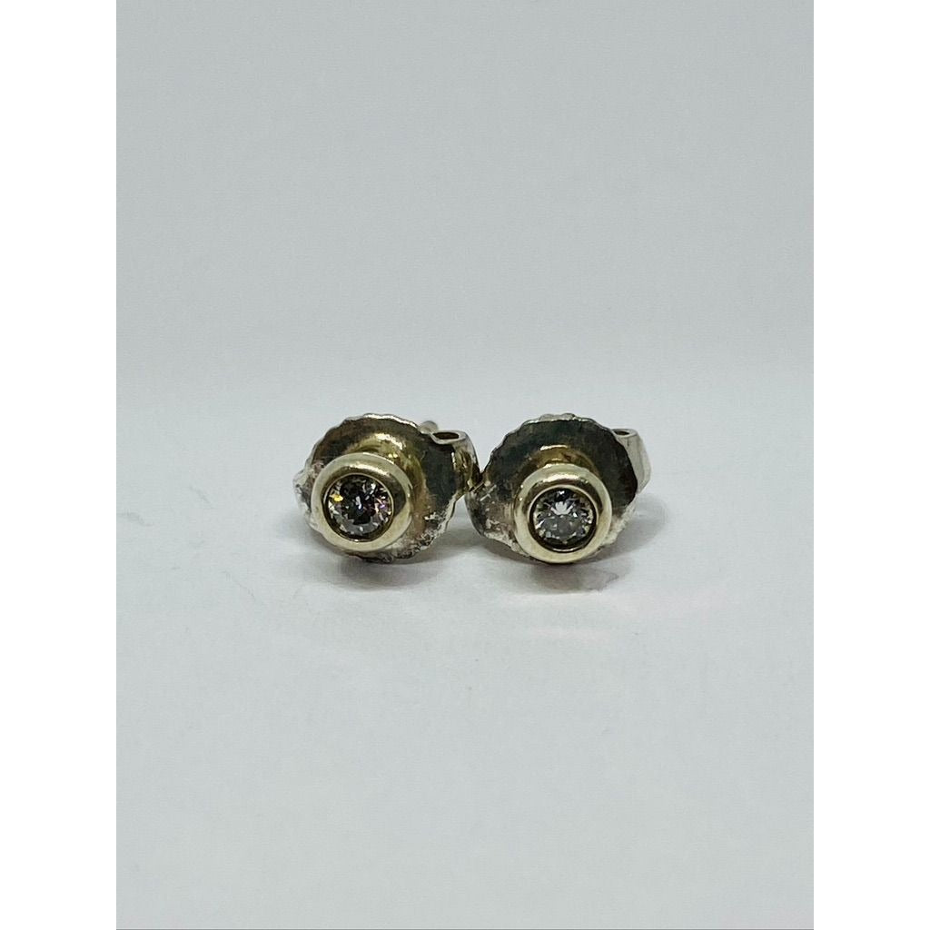 Tiffany & Co Elsa Peretti Diamond By The Yard Earrings .10ct