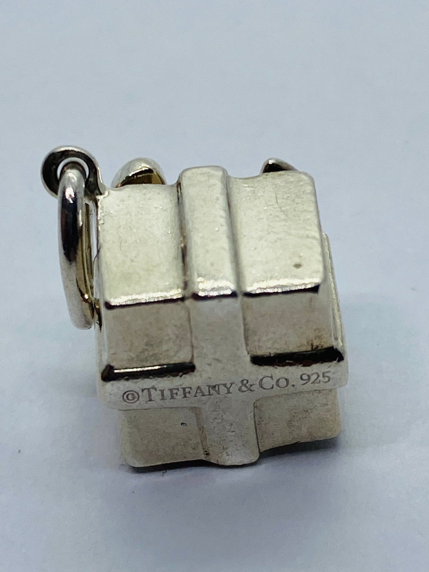 Tiffany & Co Charm Sterling Silver gift bow box