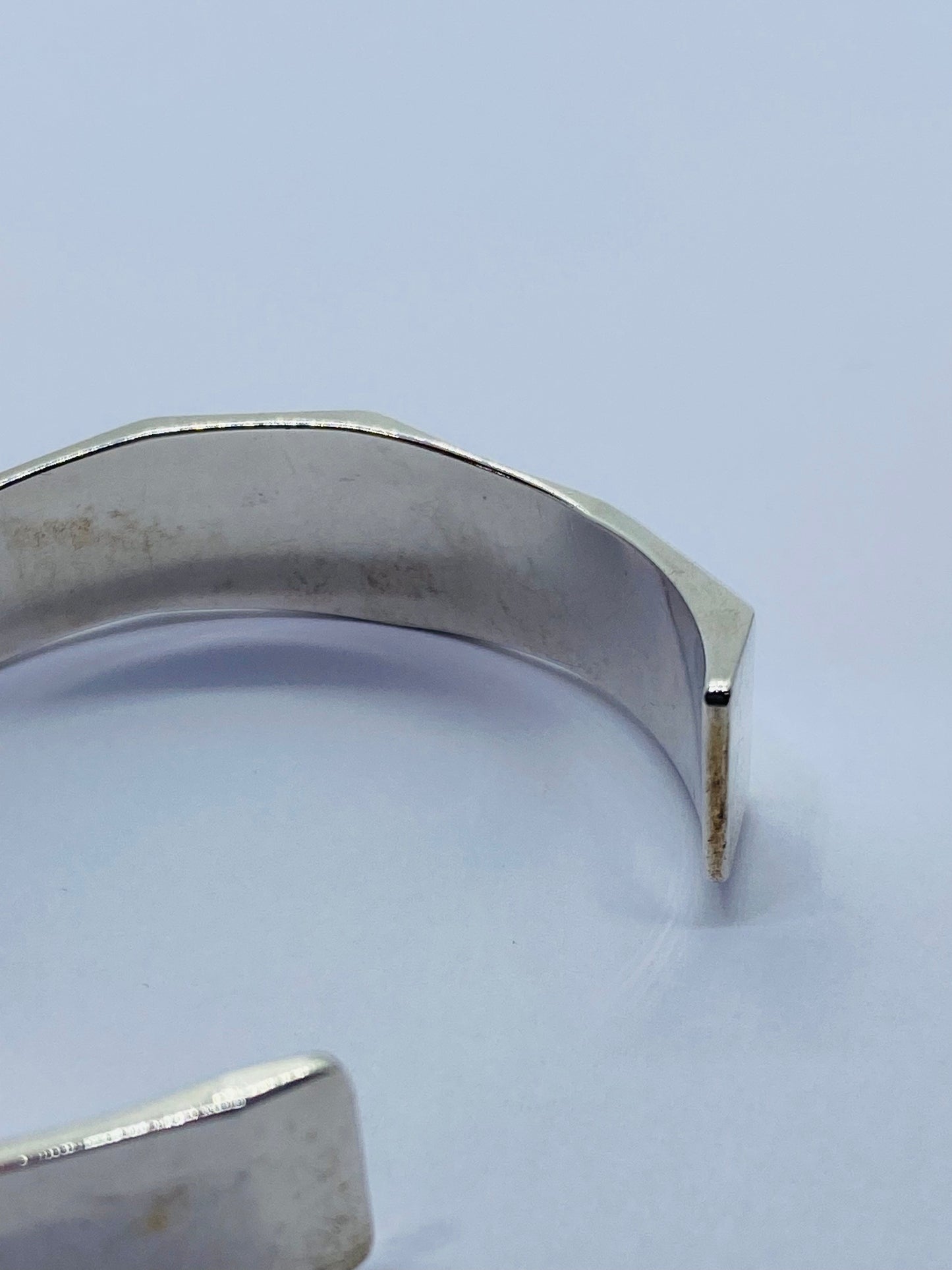Tiffany & Co. Frank Gehry Narrow Fold Cuff Medium Bracelet Sterling Silver 925