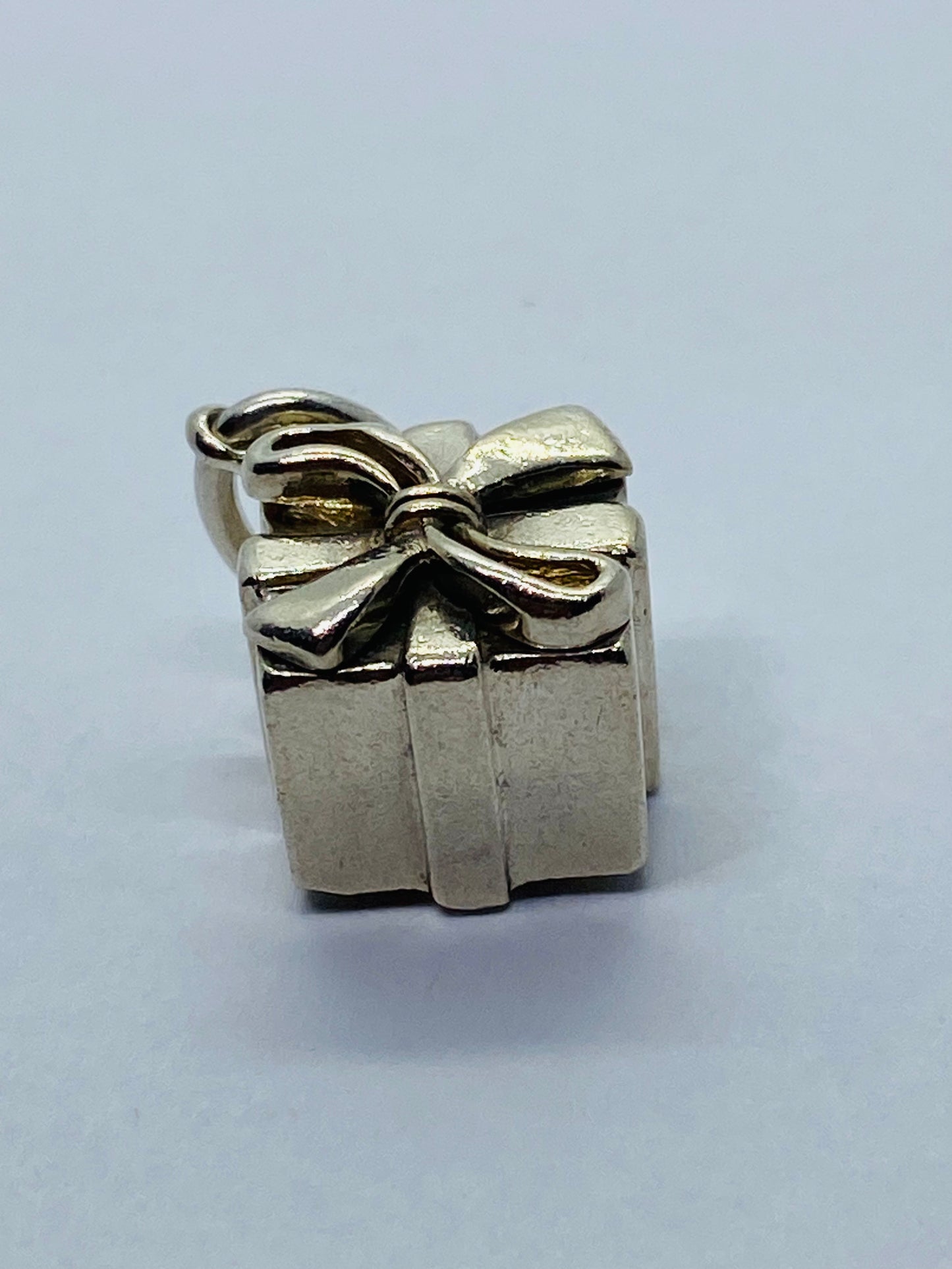 Tiffany & Co Charm Sterling Silver gift bow box