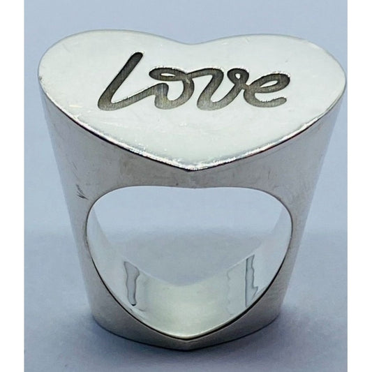 Tiffany & Co Paloma Picasso Modern Double Heart Size 7.75