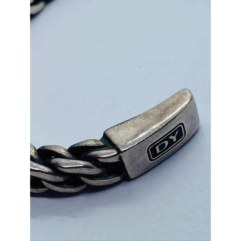 David Yurman Sterling Silver 925 Bracelet Unisex 6.25"