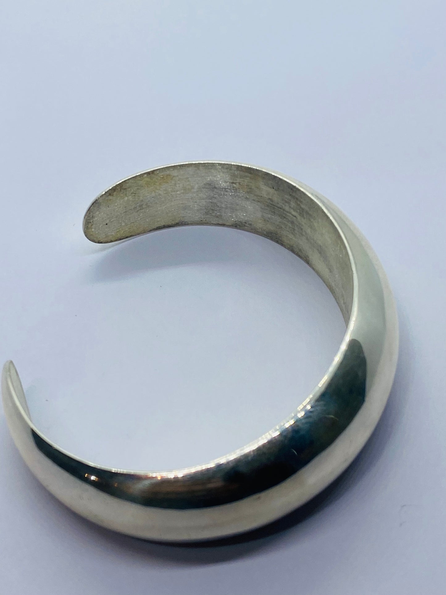 Tiffany Co Sterling Silver 925 Mexico Cuff Bracelet 5.75” 33 Grams 18MM wide