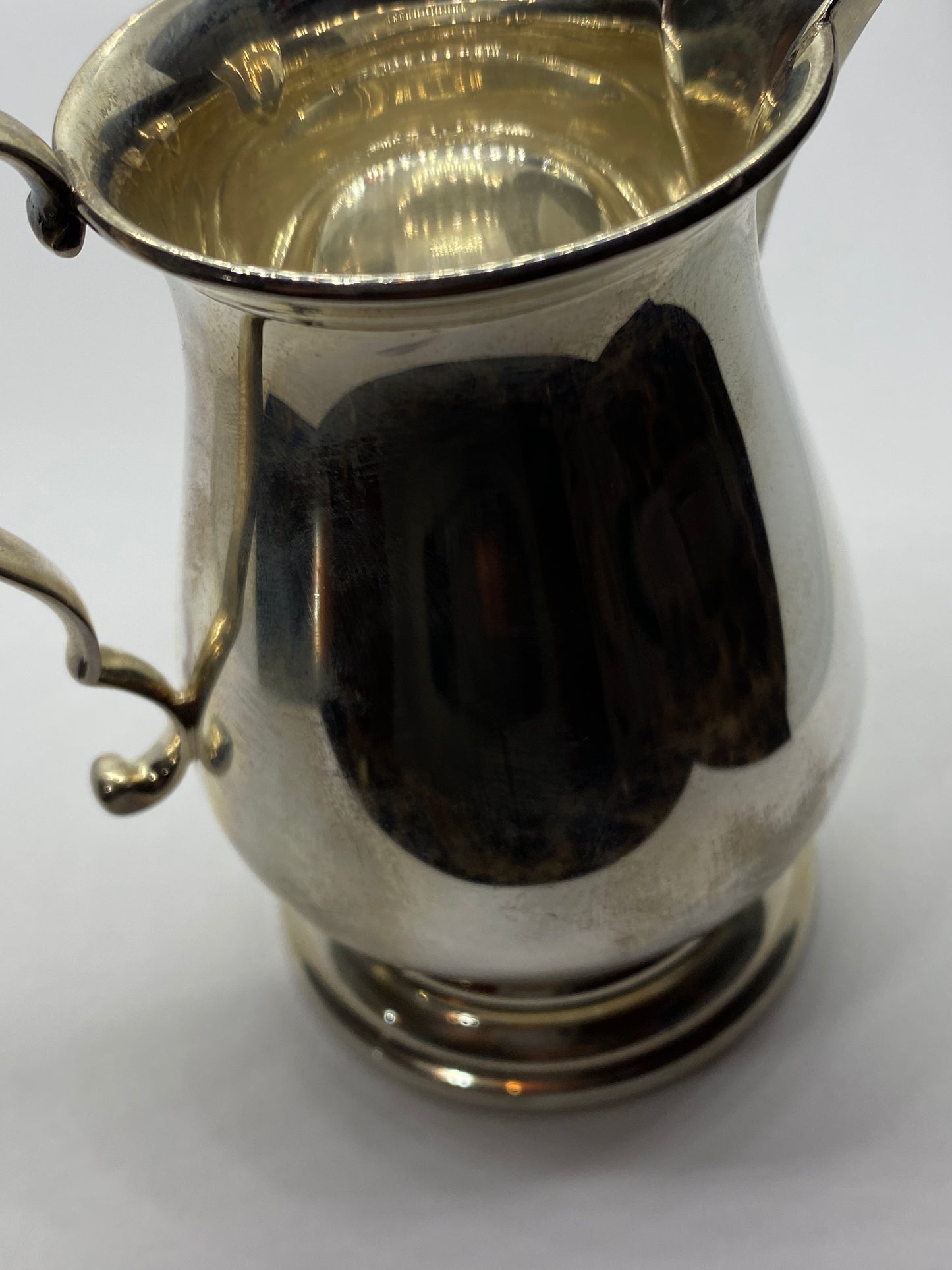 Vintage Rare - Clean & Heavy - Tiffany & Co. Creamer, Over 3 1/2 Height 141.3 Gr