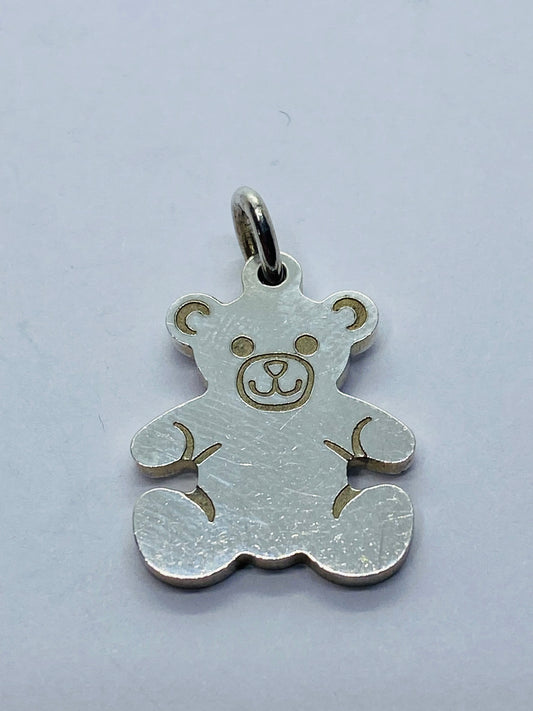 Tiffany & Co Sterling Silver 925 Teddy Bear Charm