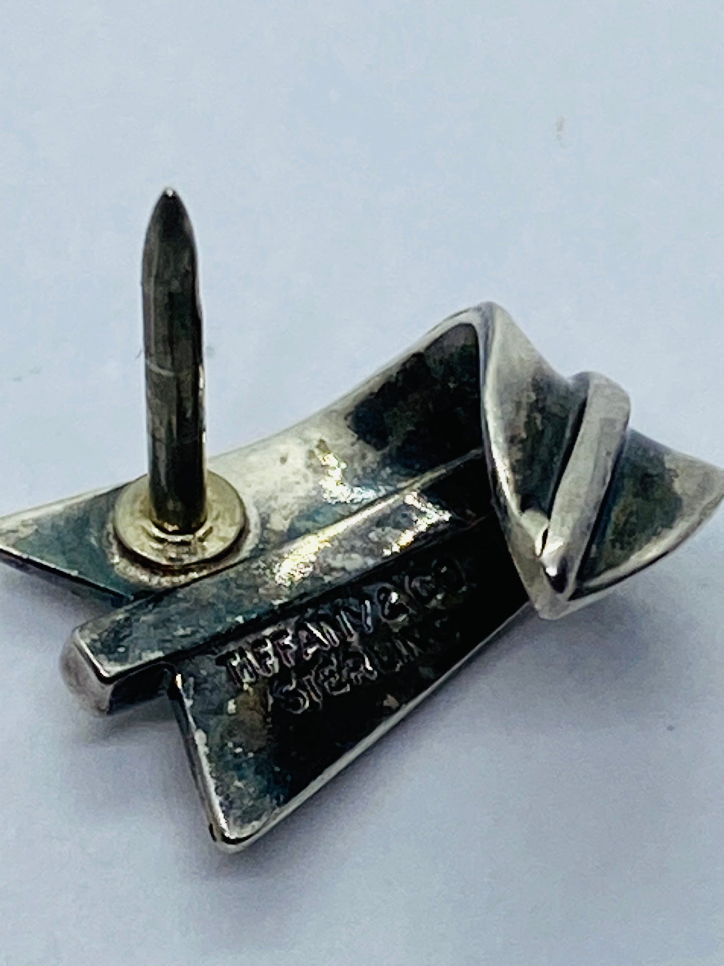 Tiffany & Co. Angela Cummings Sterling Curved Arrow Pin And Bracelet Set