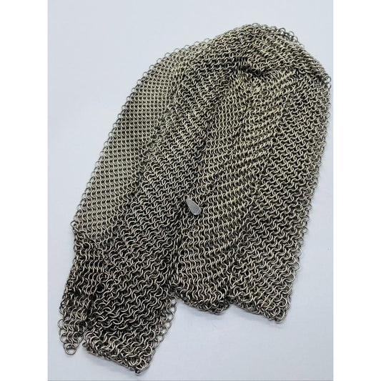 Tiffany & Co Peretti 925 Sterling Silver Extra Long XL Mesh Scarf Necklace 49”