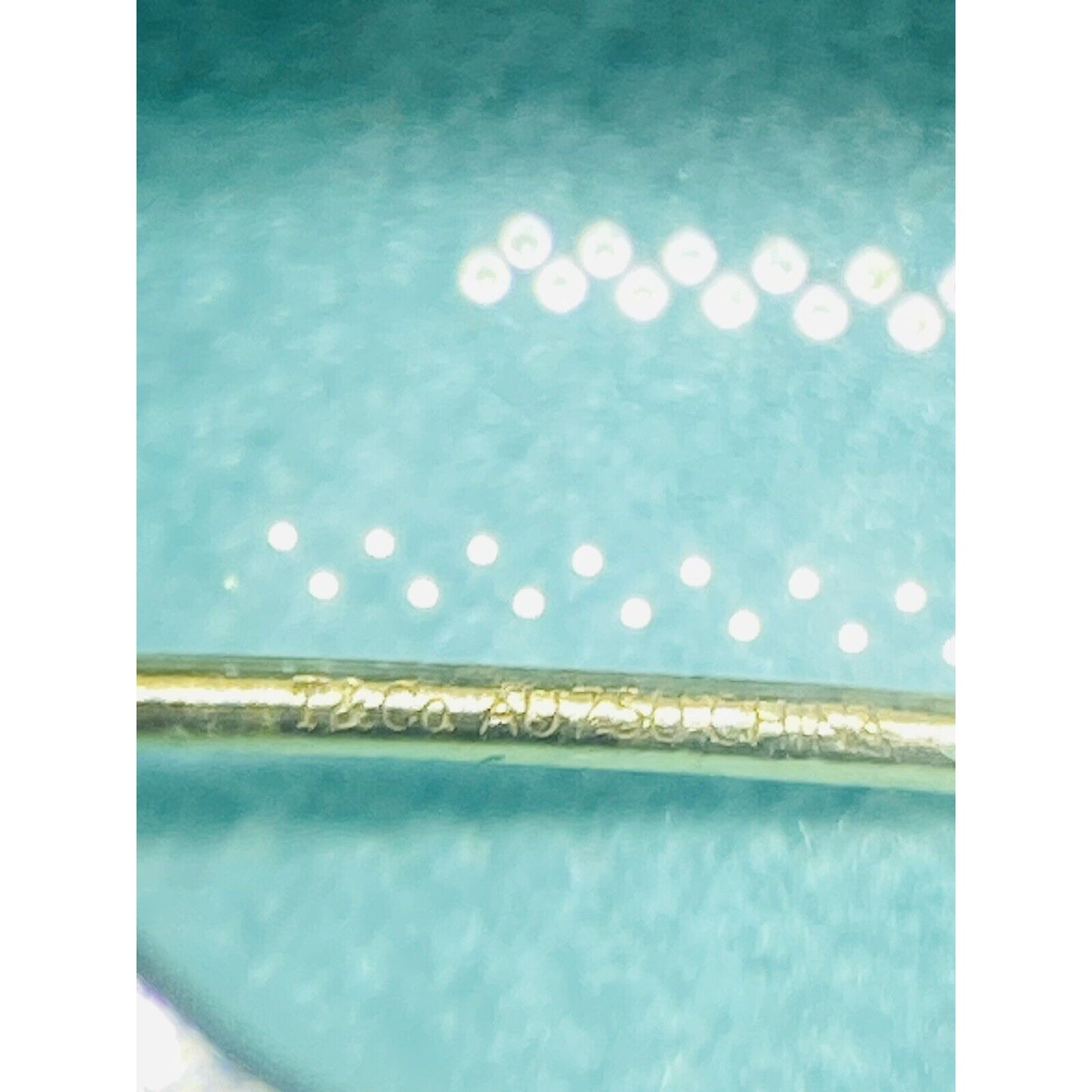 Tiffany & Co Elsa Peretti 18k Yellow Gold 2 Carat FACET Turquoise Earrings RARE
