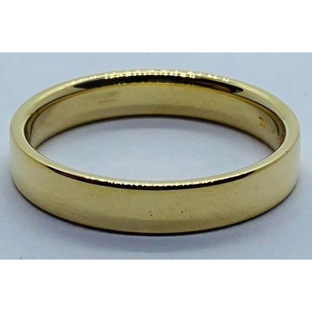 Tiffany & Co Wedding Band 3.5MM Wide Size 8.5 18K 750
