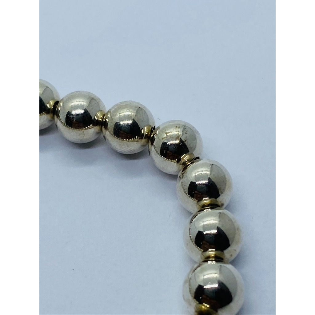 Tiffany & Co Bead 8mm Return To Tiffany Heart Bracelet 8.25"