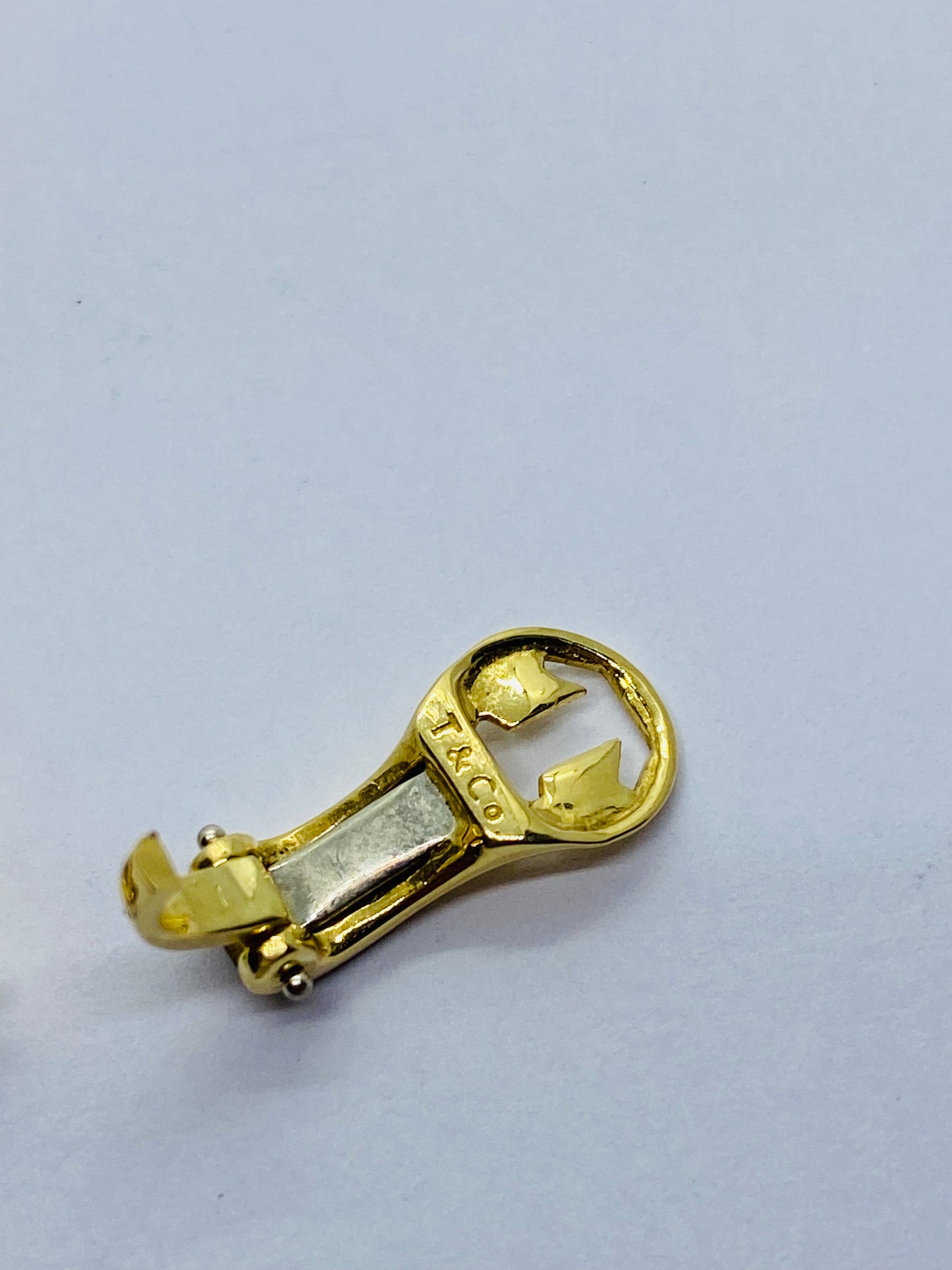 Authentic TIFFANY&CO 18K Yellow Gold Clip-On Backs. PLEASE READ! 4.3 Grams