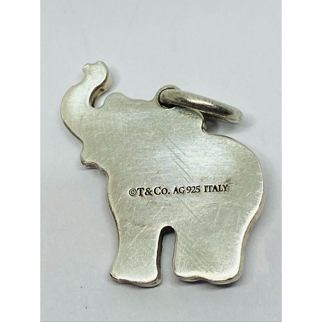 Tiffany & Co Elephant Charm or Pendant in Sterling Silver