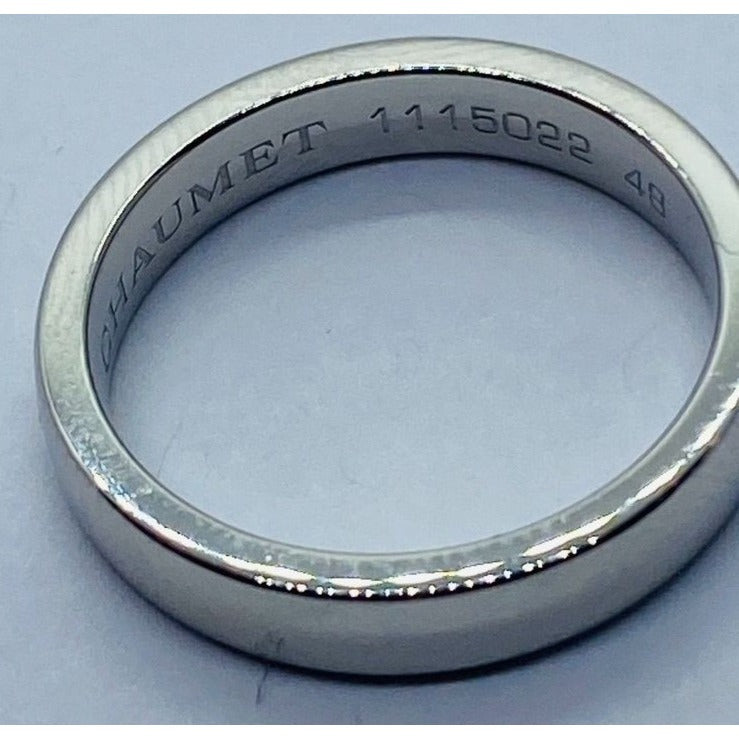 Chaumet Platinum Band 3 MM Band Size 4.25