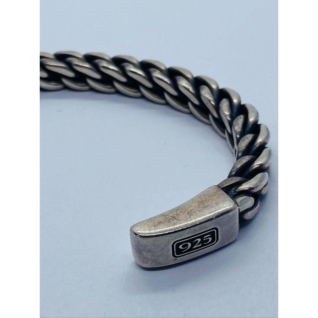 David Yurman Sterling Silver 925 Bracelet Unisex 6.25"
