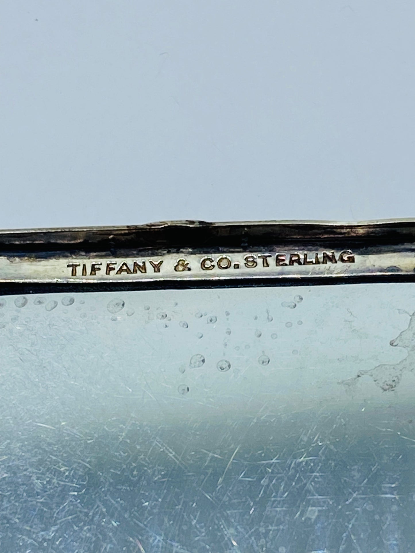 Tiffany & Co Vintage Sterling Silver Compact Makeup Powder Case 2 X 1 6/8” Rare