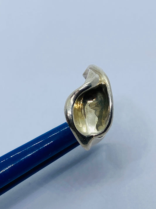 Tiffany & Co Elsa Peretti 925 Calla Lily Ring Size 5.25